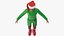 Christmas Elf Male 3D model