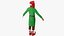 Christmas Elf Male 3D model