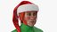 Christmas Elf Male 3D model