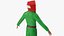 Christmas Elf Male 3D model