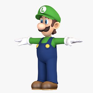 Luigi Super Mario Character