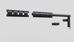 Gate Barrel Bolt Medieval M5