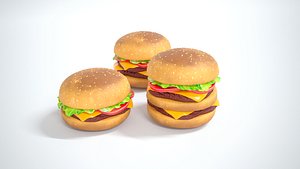 burger 3D