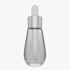 Frosted Glass Dropper Bottle 1