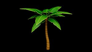 3D model Stylised Palm Tree