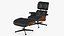 Sedia Da Ufficio Con Eames Lounge Chair