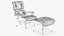 Sedia Da Ufficio Con Eames Lounge Chair