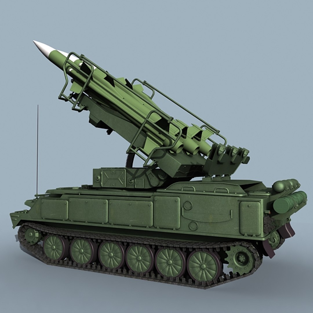 Soviet Gainful Sa-6 3d Model