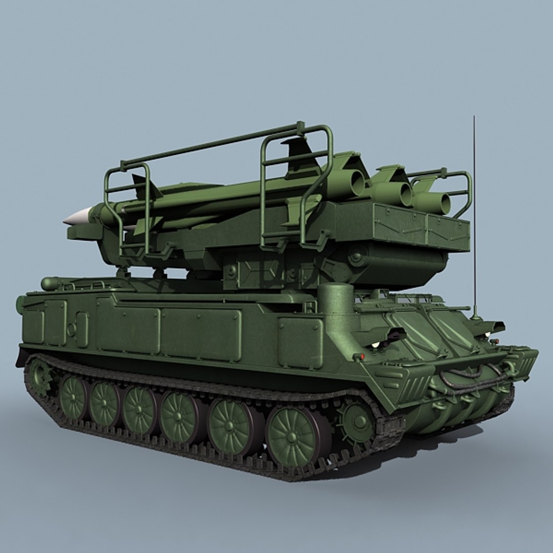 Soviet Gainful Sa-6 3d Model