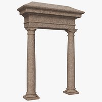 Granite Tuscan Entrance