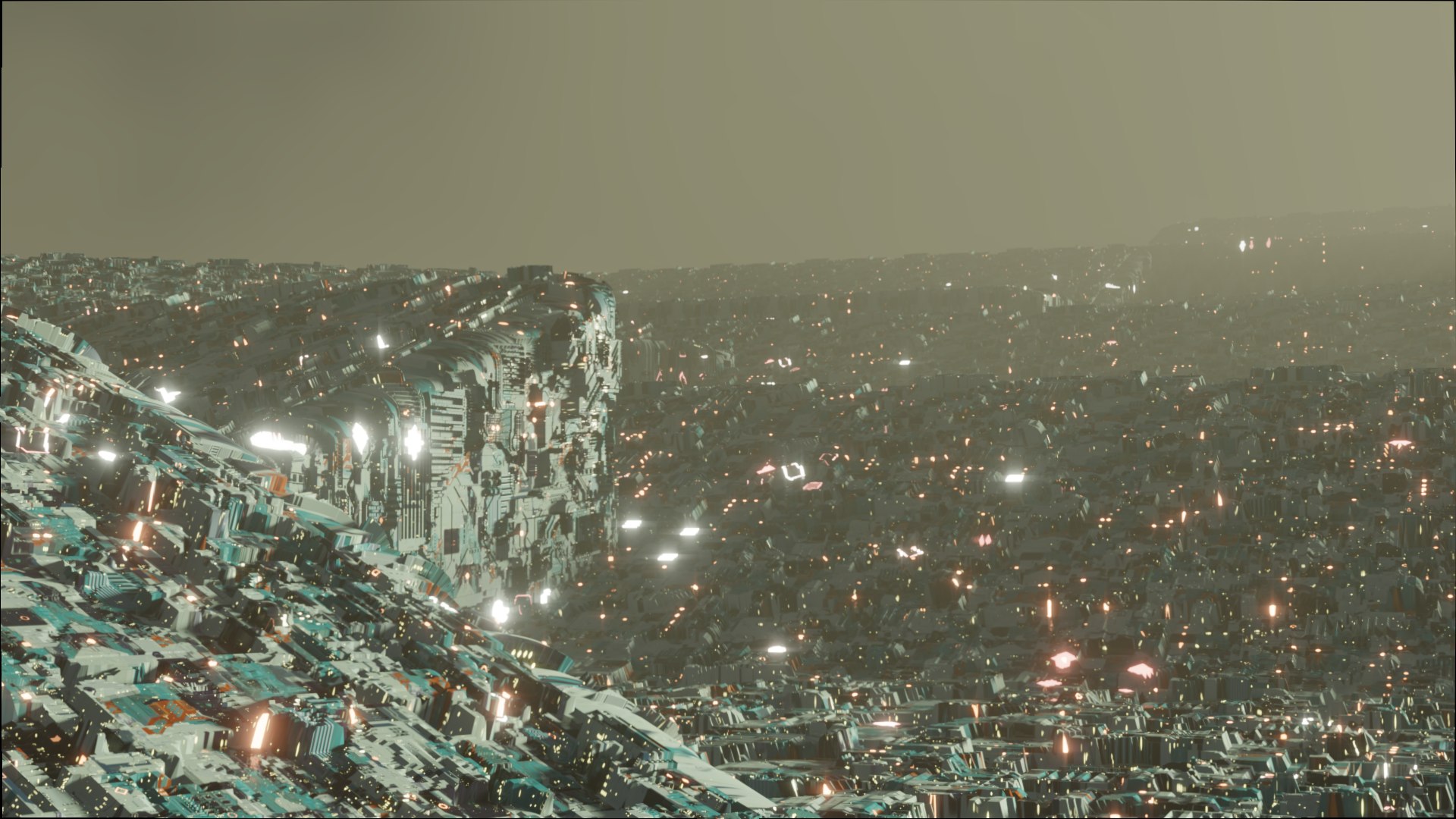 3D Model Sci Fi Terrain 1a - TurboSquid 1984968