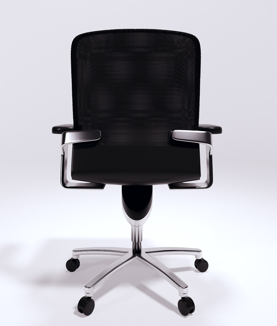 ergonomic wilkhahn office chair 3d model