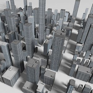 20 skyscraper 3ds