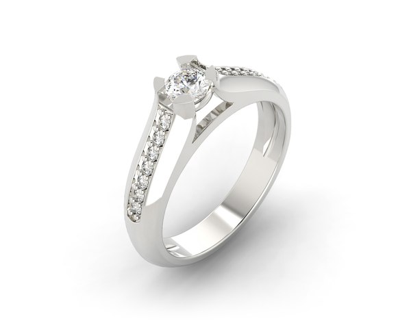 platinum jewelry 3D