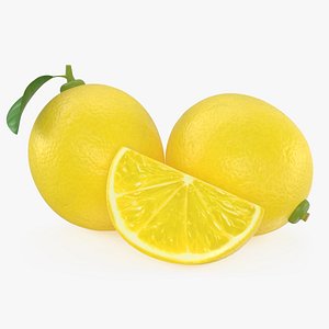 3D Small Lemon 01