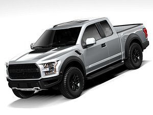 Ford F-150 Raptor 2017 3D model