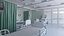 Hospital Patient Ward Room 8 3D