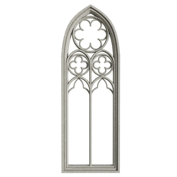 Gothic window 4k PBR low-poly3Dモデル - TurboSquid 1958695
