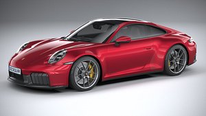 3D Porsche 911 Carrera GTS 2025