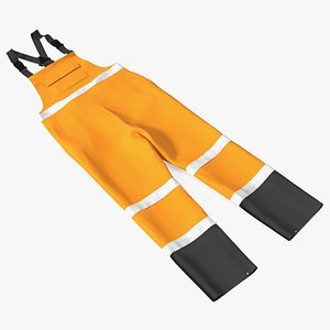 Safety Rain Overalls High Visibility