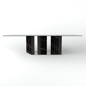 3D platium table model
