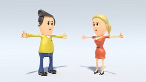 3d boy girl combi pack