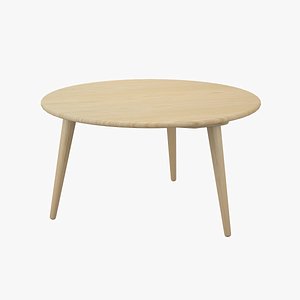 3d model table hans j wegner