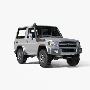 3D land cruiser model