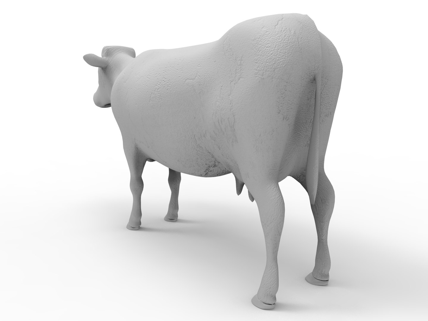 Cow rigged 3D - TurboSquid 1198832