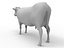 cow rigged 3D
