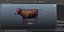 cow rigged 3D