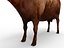 cow rigged 3D