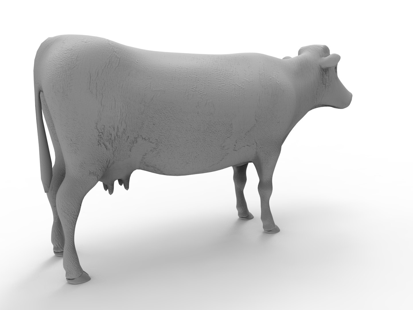 Cow rigged 3D - TurboSquid 1198832