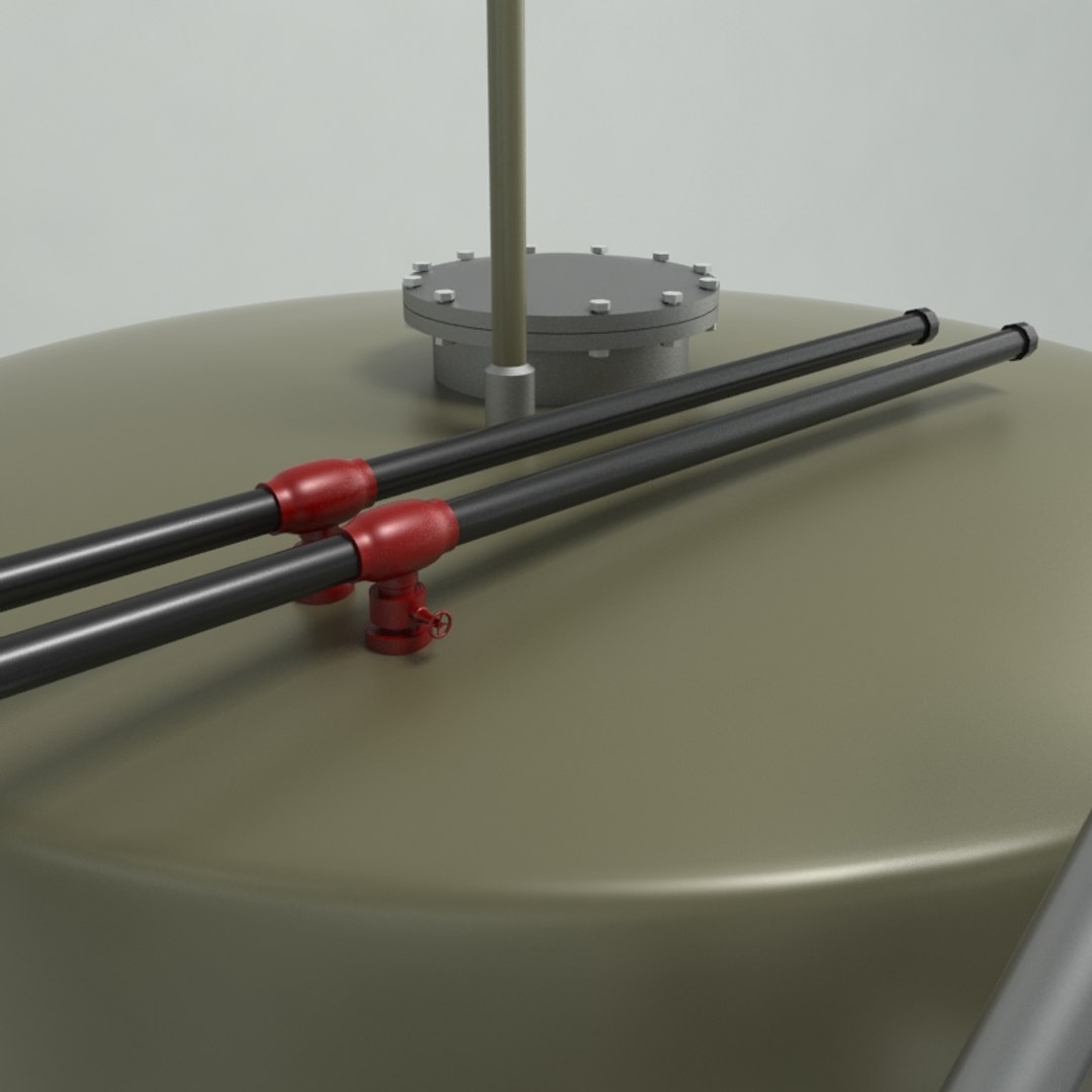 3d Liquid Tank Model