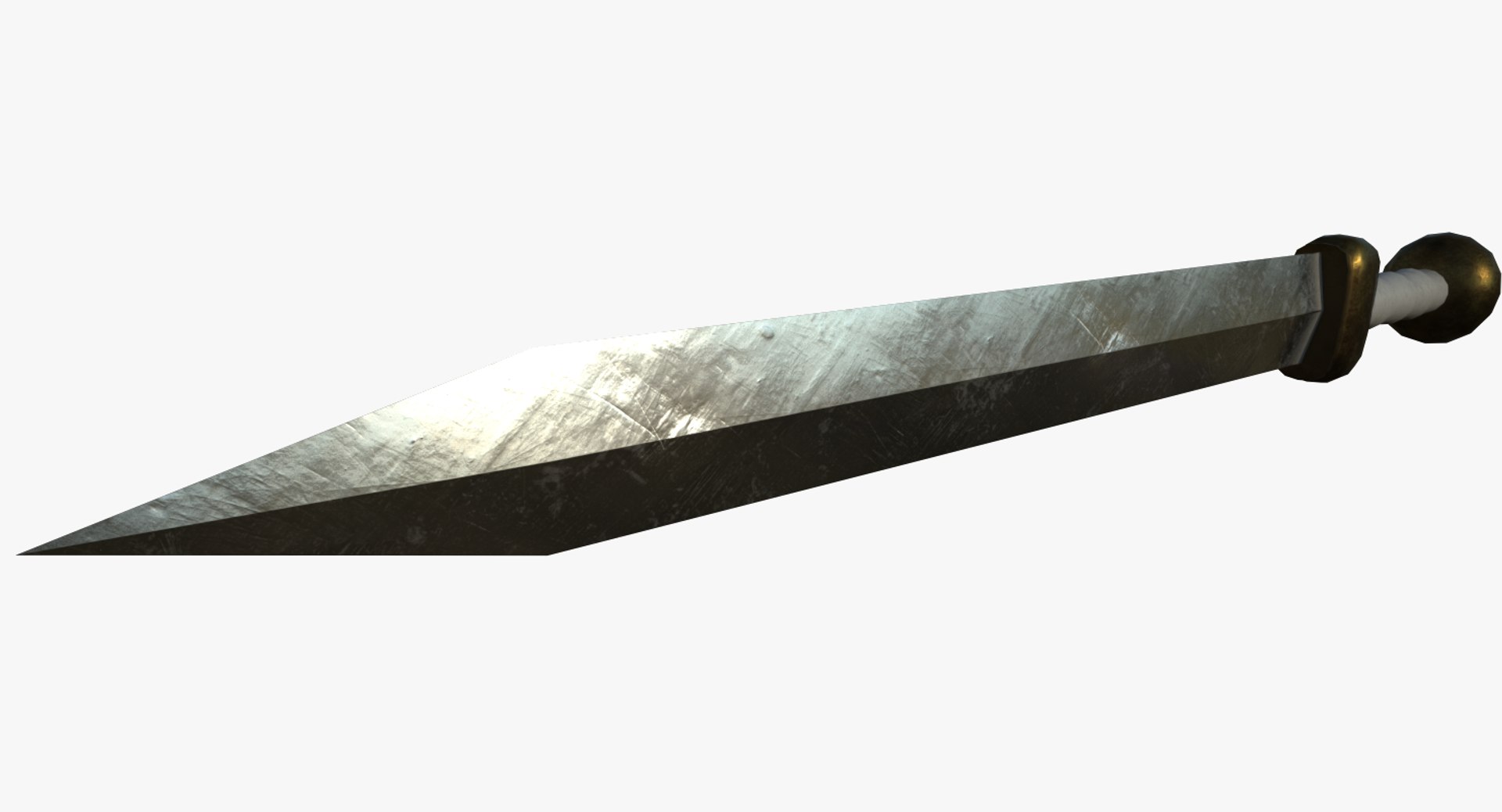 free roman sword 3d model