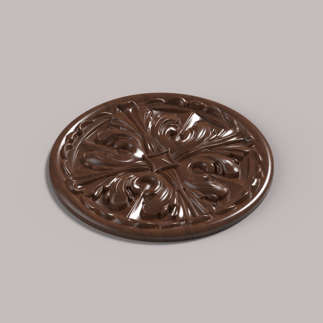 3D carved rosette cnc model https://p.turbosquid.com/ts-thumb/Iw/jltf6P/e8pBG49n/ro.053.4/jpg/1544687747/1920x1080/fit_q87/9f51de15e794ebe5291b8f82c9c075bd0f3afb5d/ro.053.4.jpg