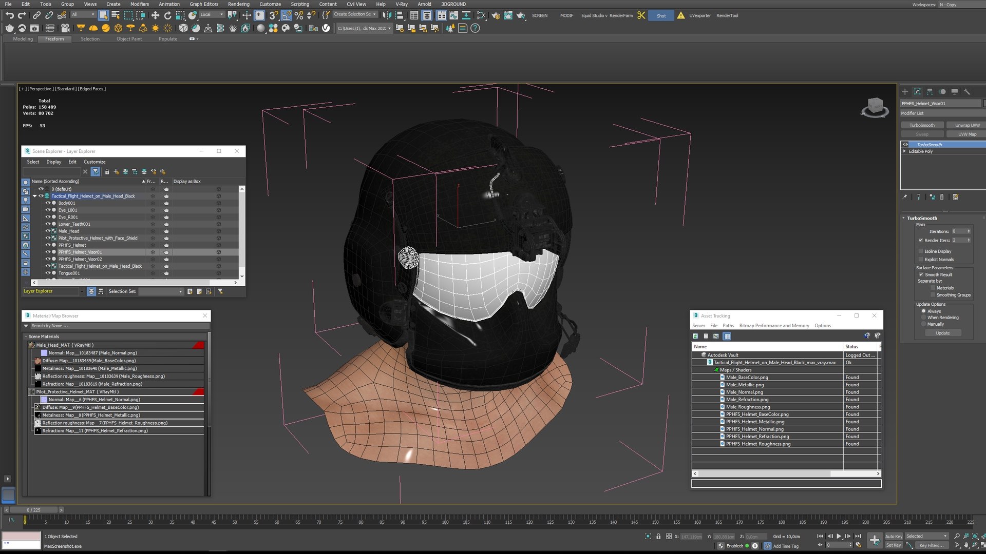 Tactical Flight Helmet on Male Head Black 3D https://p.turbosquid.com/ts-thumb/Iw/mjGfvH/e9/tactical_flight_helmet_on_male_head_black_018/jpg/1782807601/1920x1080/fit_q87/935a7188dc51a7a667a39c382332301ca79f16f2/tactical_flight_helmet_on_male_head_black_018.jpg