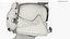 Tactical Flight Helmet on Male Head Black