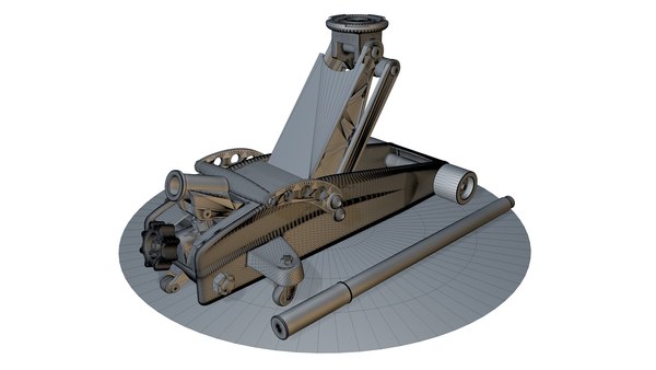 Jack hydraulic 3D model - TurboSquid 1699409