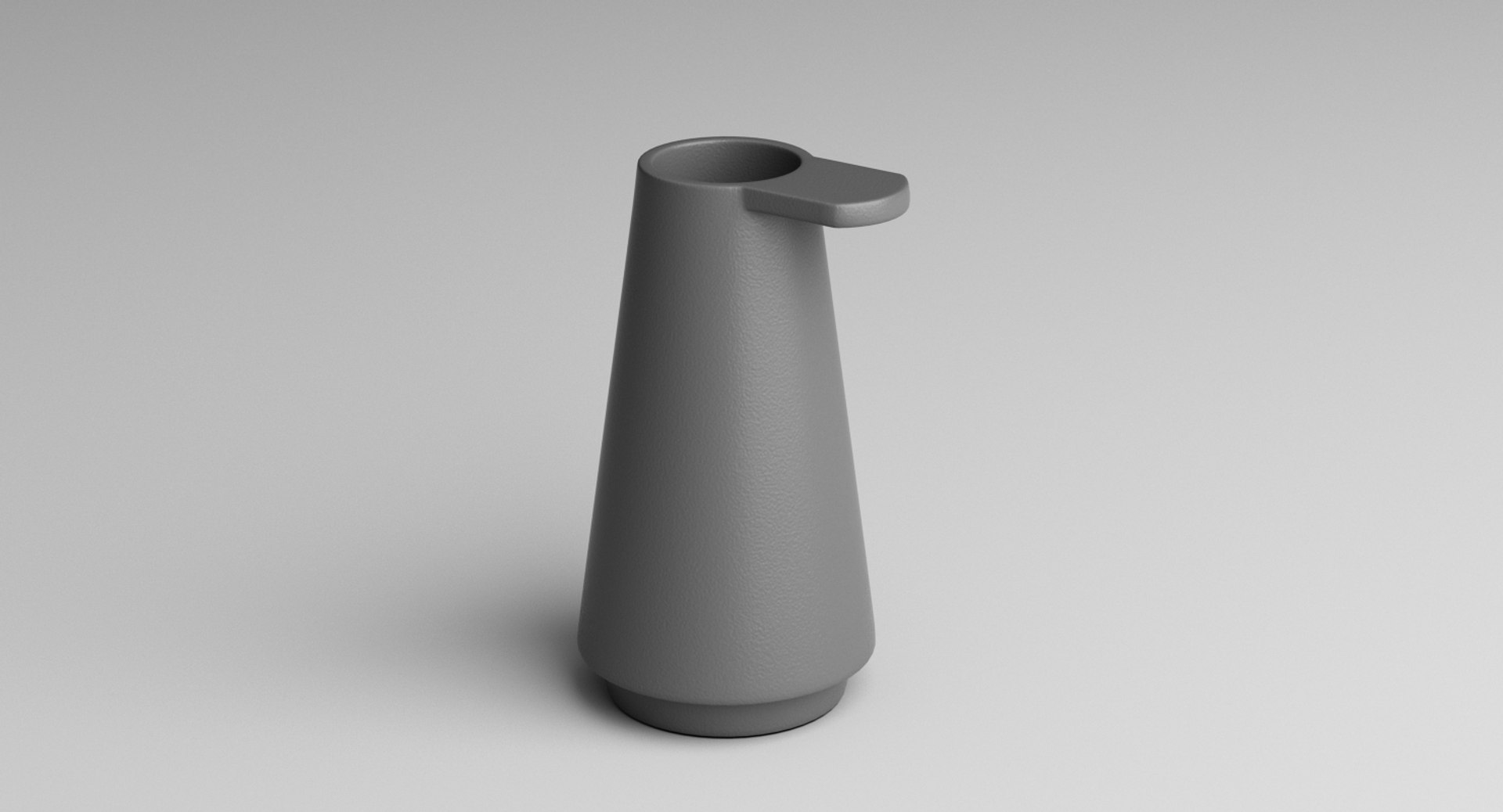 Muuto grip candlestick 3D TurboSquid 1247267