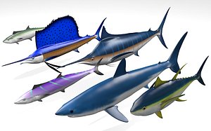 maya pack 6 tropical deep sea