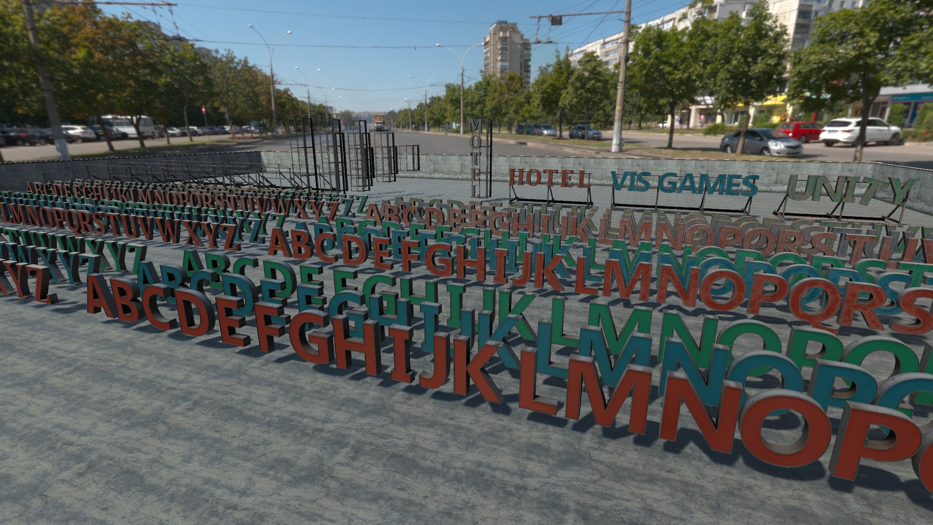 Modular Rooftop Company Logos HQ PBR Model - TurboSquid 2182410
