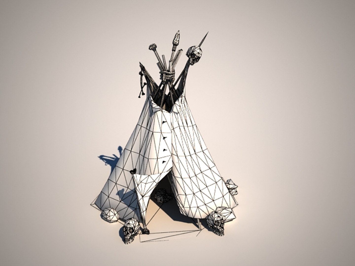 3d House Shaman