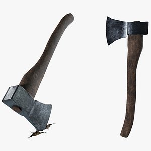 Wooden Handle Axe