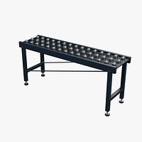 Ball Transfer Workstation 2150x480mm Configuration 08
