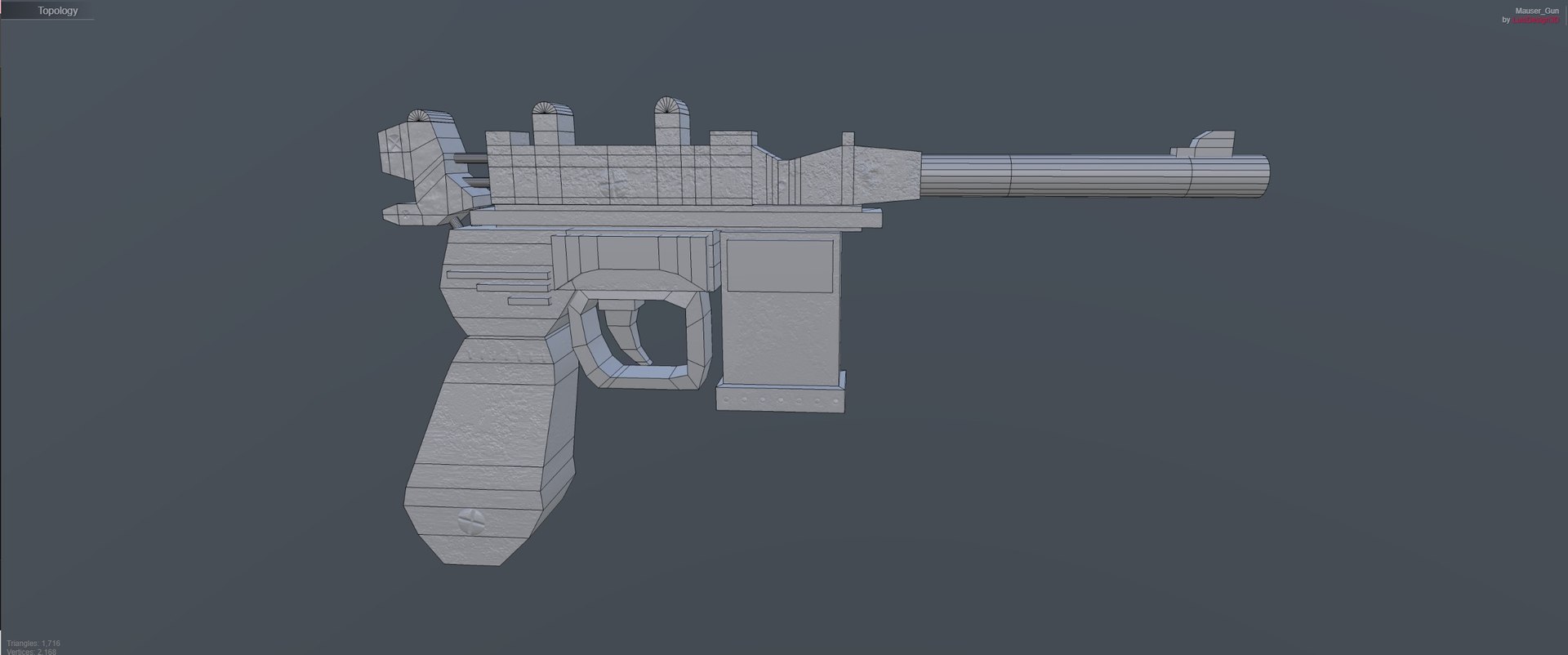 3d Model Mausergun - Turbosquid 1997708