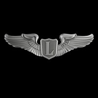 USAAF Liaison Pilot Wings Badge