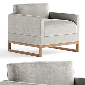 3D twist armchair model