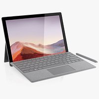 Microsoft Surface Pro 7 and Microsoft Surface Arc 2019