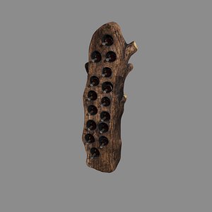 3D wooden stand wine